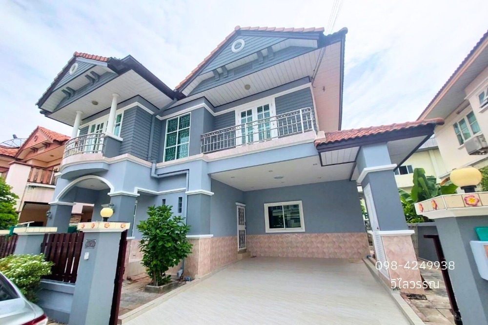 For SaleHouseRama5, Ratchapruek, Bangkruai : 💥Going to sell, heavily discounted, detached house 51.8 sq m., newly renovated, good location near Central Westville, HomePro Ratchaphruek, Nakhon In Road, Rama 5, Bang Kruai, Nonthaburi Province.