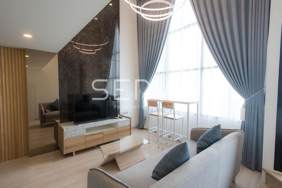 For SaleCondoSathorn, Narathiwat : 🔥Hot Deal 6.6 MB🔥 - Duplex 1 Bed 44 sq.m. Nice Decorate Close to BTS Chong Nonsi 600 m. at Knightsbridge Prime Sathorn Condo / For Sale