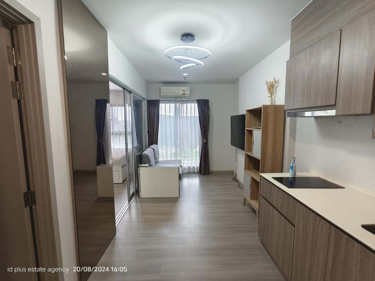 For RentCondoPinklao, Charansanitwong : The Parkland Charan - Pinklao Condo for rent : 1 bedroom for 30 sqm. Pool View​ on 6fl. C building.With fully built in and furnished and electrical appliances.Next to MRT Bangyikhan​. Rent only for 13,500/m.