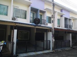 For SaleTownhouseSriracha Laem Chabang Ban Bueng : Townhouse for sale, renovated, 2 floors, ready to move in, suitable for starting life.