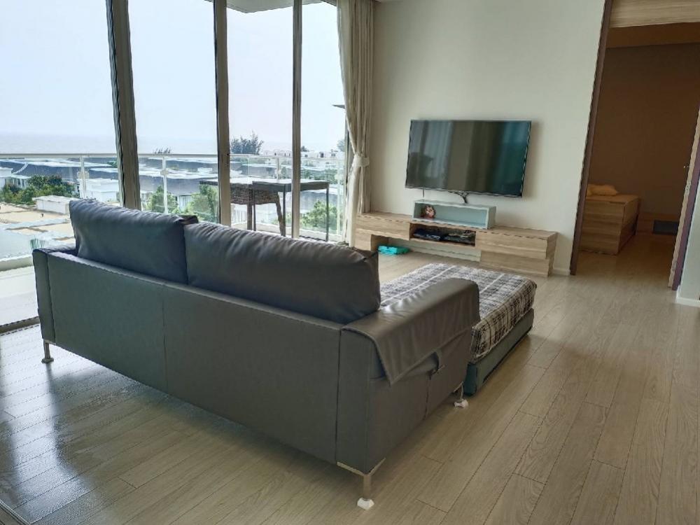 For RentCondoHuahin, Prachuap Khiri Khan, Pran Buri : Reduced rental price Wanvayla Hua Hin, Khao Tao, luxury sea view condo, 2 bedrooms, 2 bathrooms.