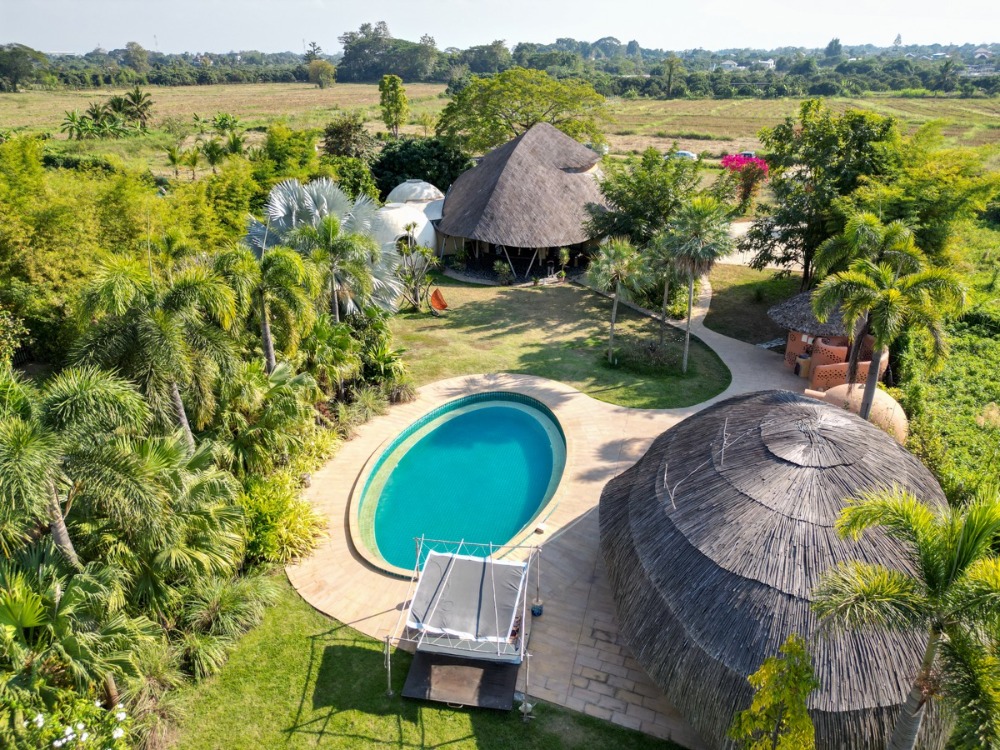 For SaleHouseChiang Mai : Magical Dome Home: Unique Design, With Private Pool (NP065)