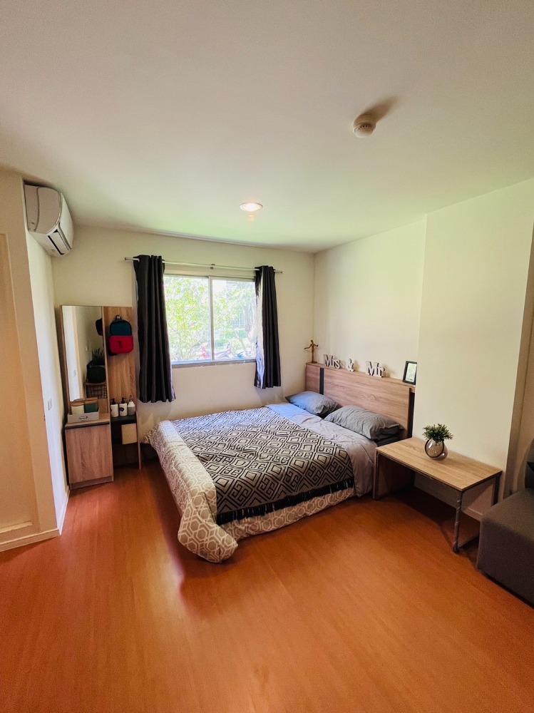 For SaleCondoPathum Thani,Rangsit, Thammasat : Condo for sale, Pathum Thani, Lumpini Township Condo, Rangsit-Khlong 1, fully furnished, corner studio room, size 22.10 square meters, complete with electrical appliances. Ready to move in