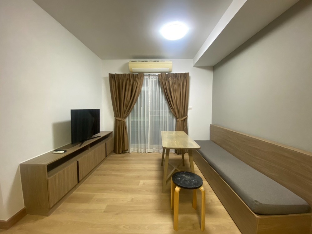 For SaleCondoKasetsart, Ratchayothin : Garden view room for sale, Condo Chapter One The Campus Kaset, Chapter One The Campus Kaset, near Kasetsart University, Bang Khen 200 meters, near BTS Sena Station 100 meters.