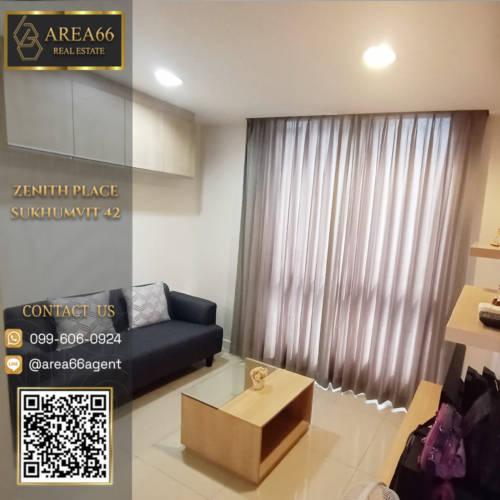 For SaleCondoSukhumvit, Asoke, Thonglor : 🔥For sale!! Condo Zenith Place Sukhumvit 42