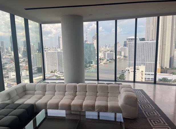 For SaleCondoWongwianyai, Charoennakor : For Sale Banyan Tree Residences Riverside Bangkok 3 Bed 115 mb