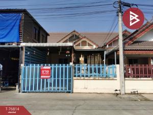 For SaleTownhouseSaraburi : Townhouse for sale, 1 and a half floors, Somkamon Village, Nong Khae, Saraburi.