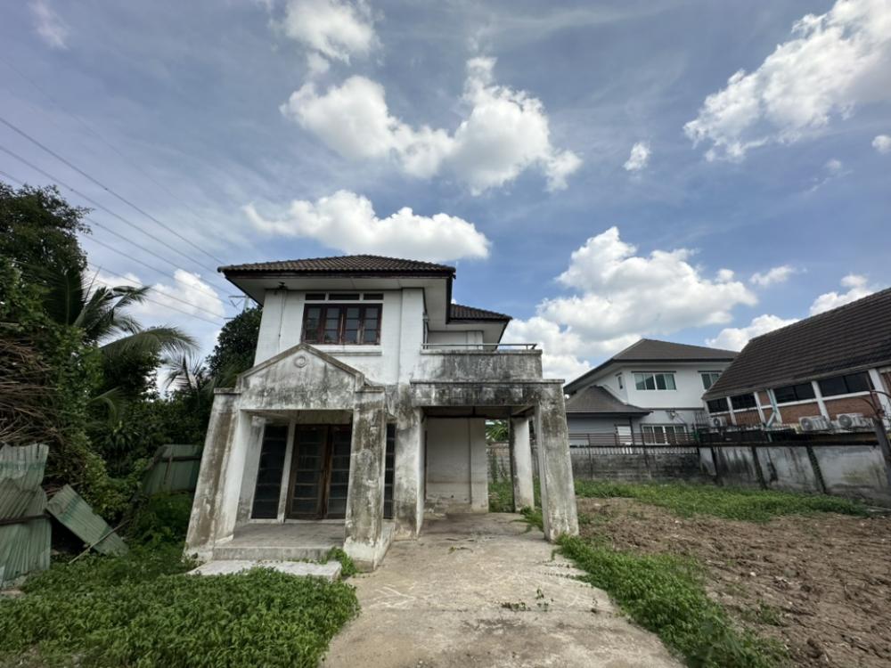 For SaleLandRama5, Ratchapruek, Bangkruai : Land for sale with buildings Good structure house