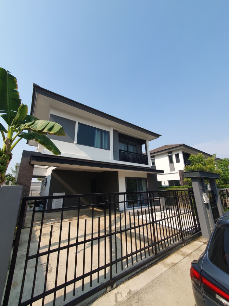 For SaleHouseSamut Prakan,Samrong : Single house Britania Bangna Km.12 / 3 bedrooms (for sale), Britania Bangna Km.12 / Detached House 3 Bedrooms (FOR SALE) CJ373