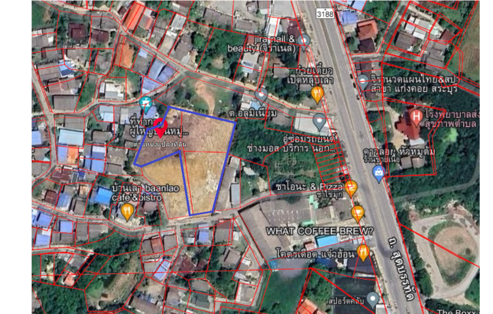 For SaleLandSaraburi : Land for sale, owner sells it himself