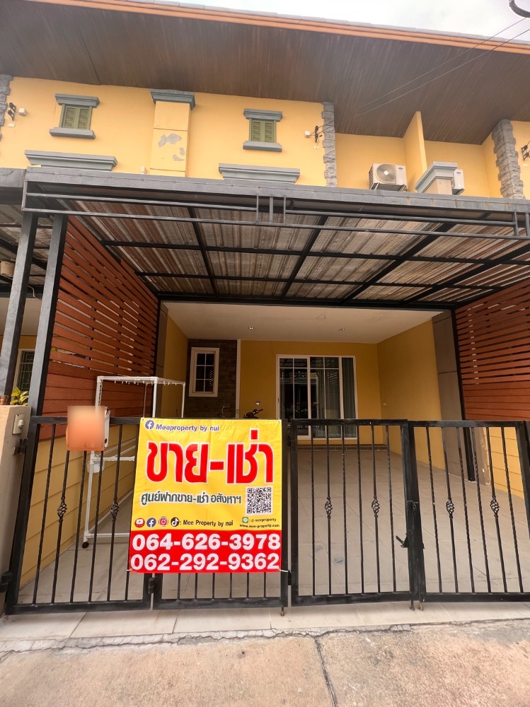 For SaleTownhouseRathburana, Suksawat : #Townhome 2 for sale #Golden Town Village 3 (Suksawat - Phutthabucha), fully extended, size 21.70 sq m, usable area 130 sq m. ME-139