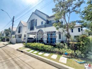 For SaleHouseSamut Prakan,Samrong : Single house for sale in Bang Bo, Bangna, Bang Phli, Thepharak, Bang Sao Thong areas: Saransiri Bangna Village: 2 floors, 61.4 sq m: CODE NN-91313