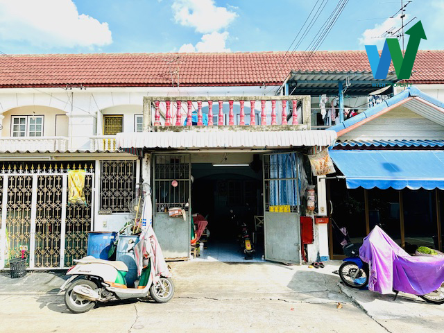 For SaleTownhouseRathburana, Suksawat : Suksawat house for sale cheap Bhumjai Niwet, Soi Wat Yai, wide area, near Bhumibol Bridge. Phra Samut Chedi Pier Bangpakok 3 Hospital