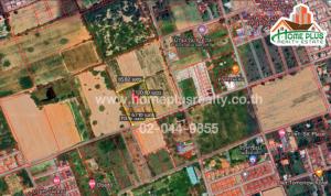 For SaleLandKorat Nakhon Ratchasima : Land near the 80 Year Stadium, Ban Mai Subdistrict, Mueang District, Nakhon Ratchasima, area 5 rai 2 ngan 95 square wah.