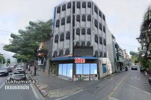 For SaleShophouseSukhumvit, Asoke, Thonglor : Ekkamai Commmercial Shop House 26 sqw. with Rooftop For Sale