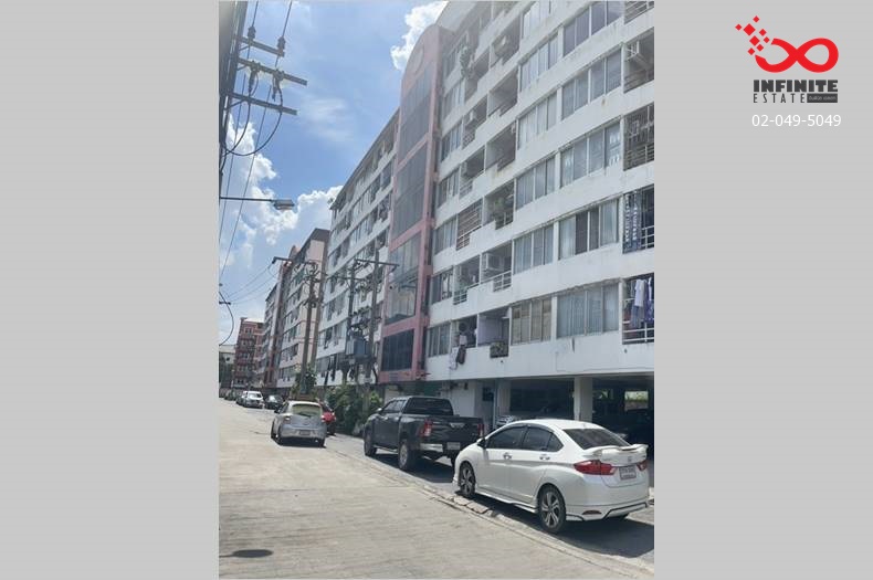 For SaleCondoLadprao101, Happy Land, The Mall Bang Kapi : Condo for sale, Duliya Pavilion, 32.29 square meters, 5th floor, Building A, Soi Lat Phrao 81.