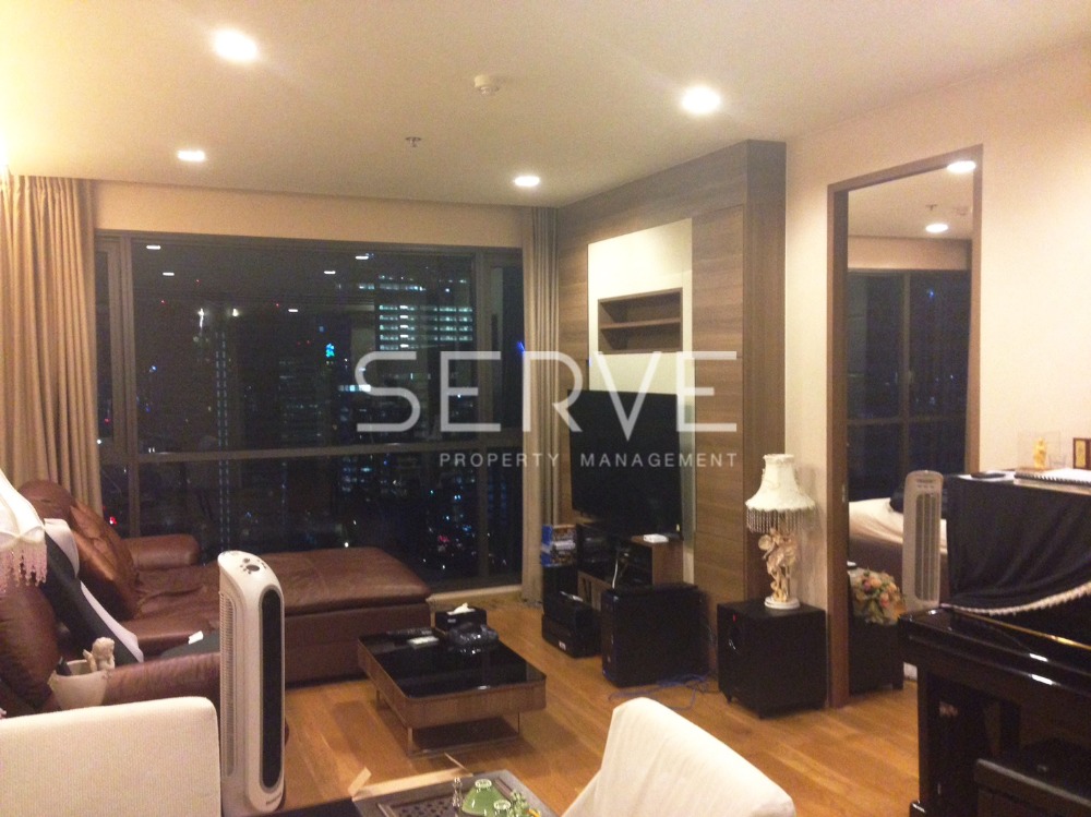 For RentCondoSathorn, Narathiwat : 2 Bed with Jacuzzi Super High Fl. 35+ Nice Room Good Location Close to BTS Saint Louis 220 m. at The Address Sathorn Condo / For Rent