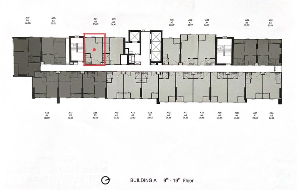 Sale DownCondoKasetsart, Ratchayothin : Condo down payment for sale COBE Kaset-Sripatum (Cobb Kaset-Sripatum) at cost, price as per contract, no profit, high floor, next to Bang Bua BTS station, 0 meters.