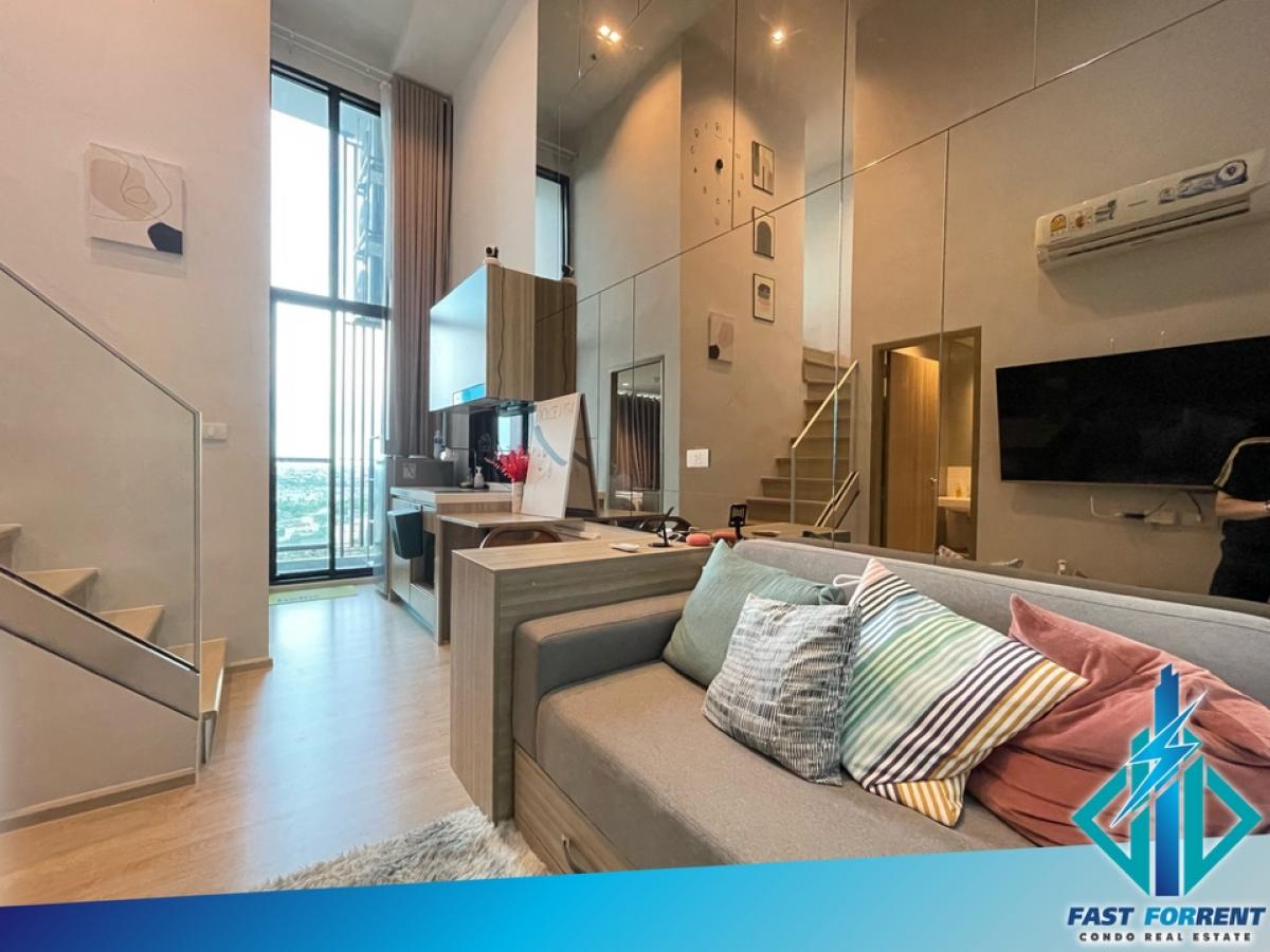 ให้เช่าคอนโดท่าพระ ตลาดพลู วุฒากาศ : 🔥🔥26540🔥🔥ให้เช่า Altitude Unicorn Sathorn - Tha Phra🌐LINE ID : @fastforrentcondo