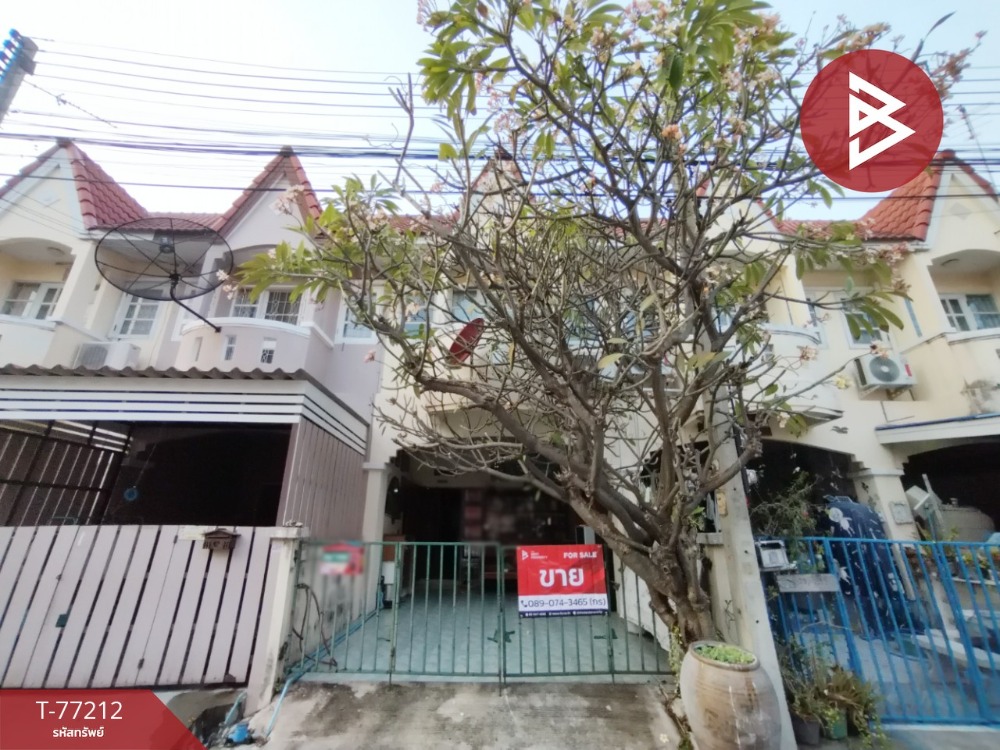 For SaleTownhouseMahachai Samut Sakhon : Townhouse for sale Wiset Suk Nakhon Village 19 Phanthai Norasing, Samut Sakhon