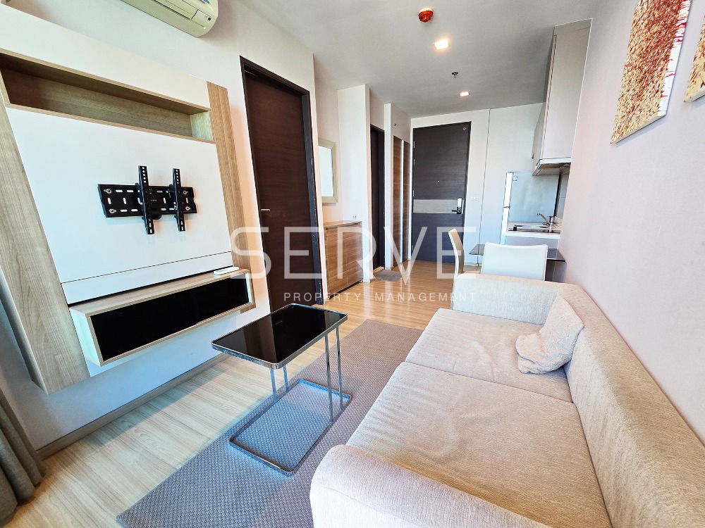 For RentCondoSathorn, Narathiwat : 1 Bed 35.13 sq.m High Fl. 20+ Good View & Good Location BTS Saphan Taksin 340 m. at Rhythm Sathorn Condo / For Rent