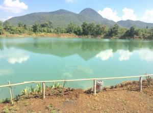 For SaleLandLamphun : Land for sale, 23 rai 278 square wah, lake view, Makhuea Chae, Mueang, Lamphun.