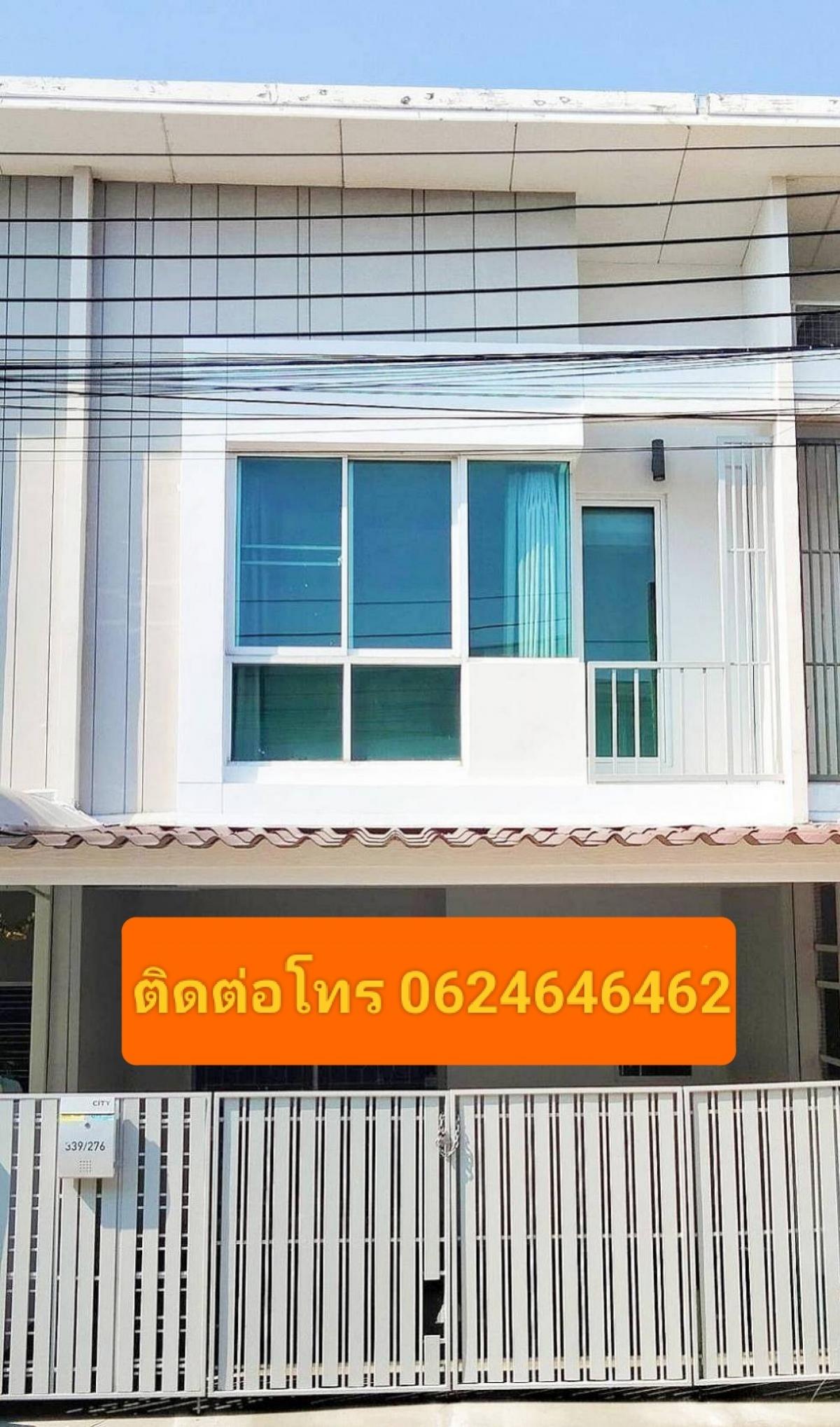 For SaleTownhouseBang kae, Phetkasem : Free!! New electrical appliances + new furniture, total value 100,000 baht