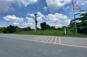 For SaleLandAyutthaya : Empty land for sale, 1 rai, next to the road on 2 sides, Bang Ban, Ayutthaya.