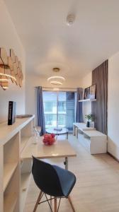 For SaleCondoOnnut, Udomsuk : S-APS116 Apece Sukhumvit 77, 35 sq m, 1 bedroom, 7th fl, Building D, city view, 1.53 million BT.092-597-4998