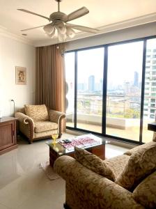 For SaleCondoRama3 (Riverside),Satupadit : Condo for sale on the Chao Phraya River, high floor, large room, beautiful view, special price