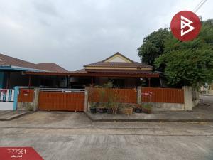 For SaleHousePattaya, Bangsaen, Chonburi : Urgent sale single house Thanawan Place Village 5 Bowin-Sriracha Chonburi