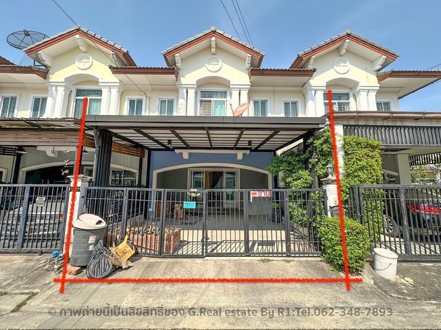 For SaleTownhouseNawamin, Ramindra : House for sale, townhouse, The Connect Village, Watcharaphon, Permsin, Or Ngoen, Sai Mai, Bangkok.