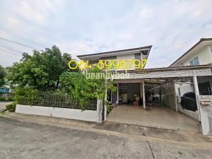 For SaleHousePhutthamonthon, Salaya : Single house for sale, Inizio Pinklao-Salaya Village, Inizio Pinklao-Salaya, project of Land & Houses, area 57.6 sq m, corner house, next to the main road, near the clubhouse, has a bedroom on the ground floor, garage ad