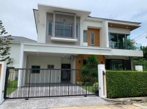 For SaleHouseChaengwatana, Muangthong : Convenient travel Near Kanchanaphisek Road, detached house, Perfect Masterpiece Chaengwattana project, only 19.5 million.