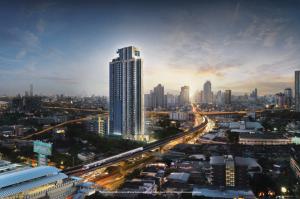 Sale DownCondoOnnut, Udomsuk : Sale down payment Aspire Onnut Station, next to Sukhumvit Road, near BTS On Nut, only 200 m.