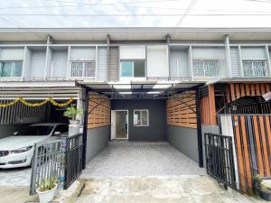 For SaleTownhouseRama5, Ratchapruek, Bangkruai : Flora Lightox Pinklao-Wongwaen, Soi Kantana, newly renovated, complete additions, ready to move in.