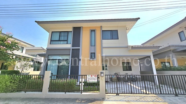 For SaleHouseRama5, Ratchapruek, Bangkruai : Single house Casaville Pinklao-Si Rat.