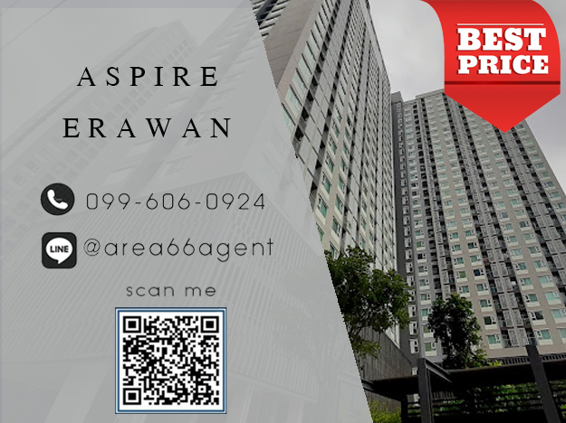 For SaleCondoSamut Prakan,Samrong : 🔥 For sale!! Aspire Erawan Condo