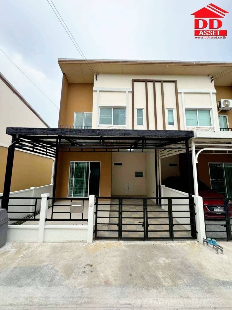 For SaleTownhouseRathburana, Suksawat : 2-story townhome for sale, Pleno Suksawat 66 project, corner house, code T8032