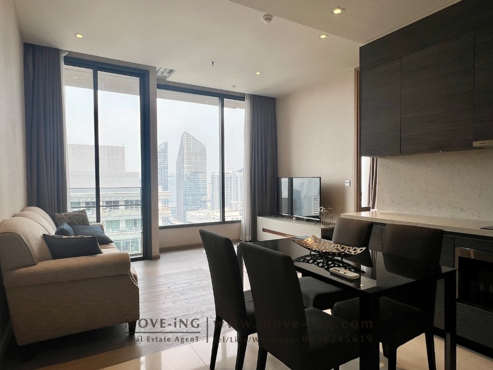 For RentCondoSukhumvit, Asoke, Thonglor : 1 Bed condo, High floor corner unit near BTS and MRT - The Esse Asoke