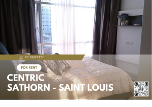 For RentCondoSathorn, Narathiwat : For rent ✨Centric Sathorn - Saint Louis ✨near BTS St. Louis, furniture, complete electrical appliances.