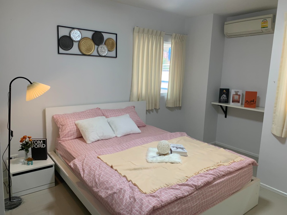 For RentCondoBangna, Bearing, Lasalle : Condo for rent, 2 bedrooms, complete with appliances. and complete furniture!!