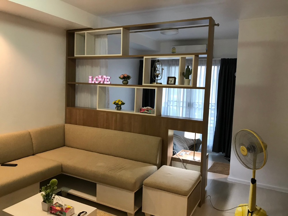 For RentCondoOnnut, Udomsuk : 🧸🌷For rent🌷🧸 The Log3 Sukhumvit 101/1 Studio room, Building L, 8th floor, size 28 sq m (ready to move in)