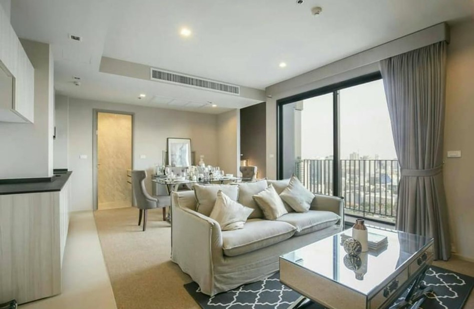 For SaleCondoSukhumvit, Asoke, Thonglor : ♢ Modern Luxury style ♢ Duplex 30+ Floor 80.94 sq.m. 1 bedroom | condominium near BTS Thong Lor 2 mins, J Avenue 2 mins.