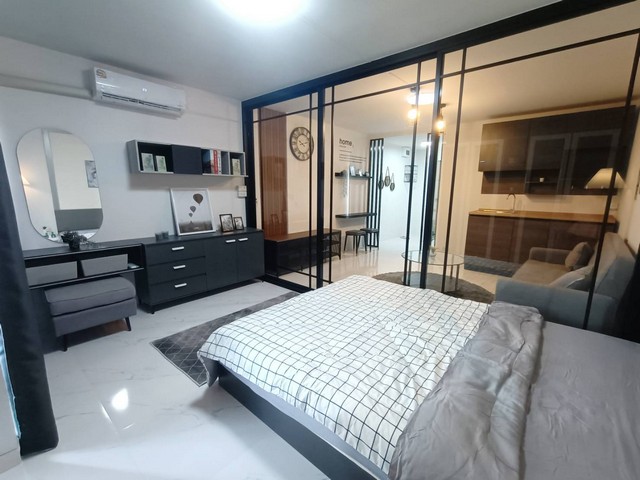 For SaleCondoLadprao101, Happy Land, The Mall Bang Kapi : Condo for sale in Lat Phrao, Ramkhamhaeng, Bang Kapi, City Villa, Building E1, 8th floor, swimming pool view, fully furnished, near Soi Maha Thai, near BTS Lat Phrao 101, Soi Lat Phrao 130, Soi Ramkhamhaeng 81