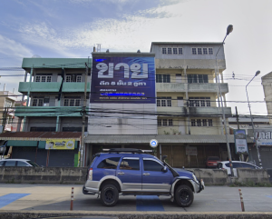 For SaleShophouseNonthaburi, Bang Yai, Bangbuathong : Commercial building, 4 floors, 2 units, next to the main road, Bang Bua Thong, Nonthaburi Province, 46 sq m, 512 sq m, 3 bedrooms, 7 bathrooms, location suitable for investment. Various business offices near MRT Khlong Bang Phai