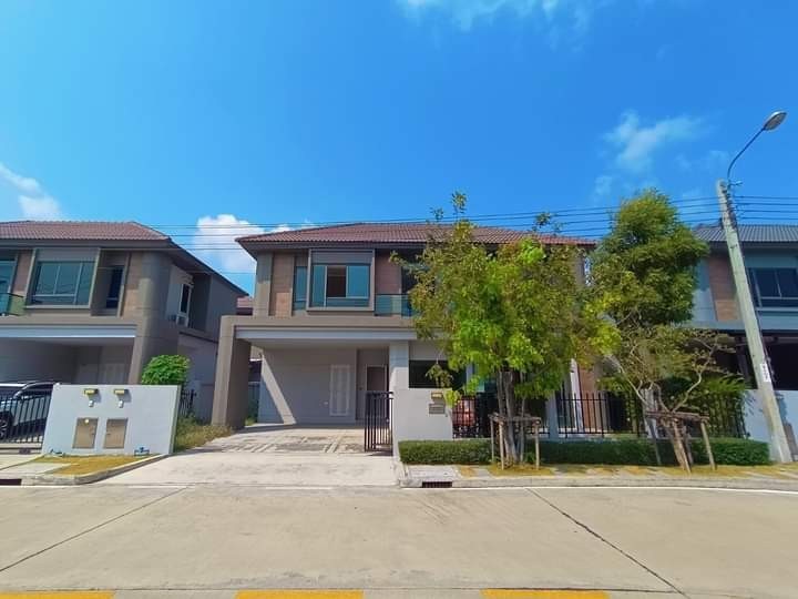 For SaleHouseMin Buri, Romklao : WW2463 For sale #single house, Venue Village, Rama 9, Kanchanaphisek Ring Road. #Near The Nine Rama 9