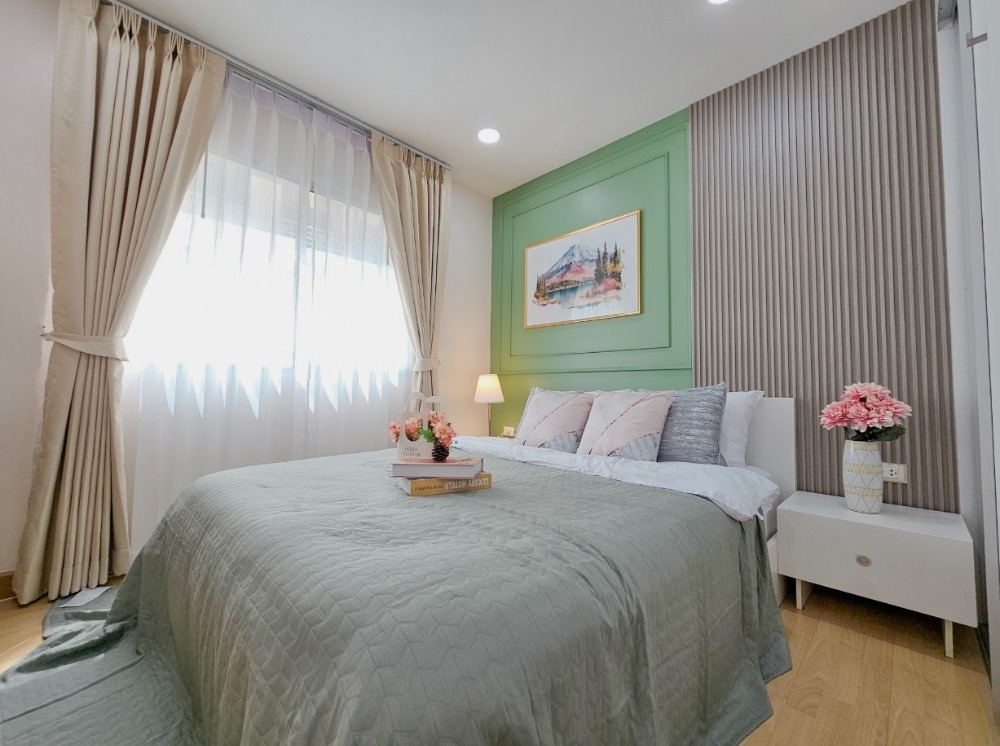 For SaleCondoRama 2, Bang Khun Thian : 🚩 Newly decorated condo near Central Rama 2 🚩 Installments only 5,XXX.- Income 15,000 or more, can get a loan 🤩 Only 1.19​ million, free transfer, property code CF240001