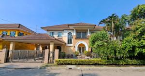 For SaleHousePhutthamonthon, Salaya : Single house for sale The City Pinklao-Sai 2 is very beautifully decorated, spacious, high ceilings, original interior in every room with furniture. High quality real wood
