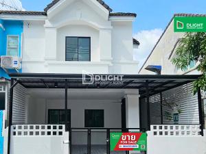 For SaleTownhousePathum Thani,Rangsit, Thammasat : Urgent sale!! Townhouse Green Garden Home 4, Lam Luk Ka Khlong 8, area 24 sq m, 3 bedrooms, 2 bathrooms, price 1.69 million baht, completely renovated.